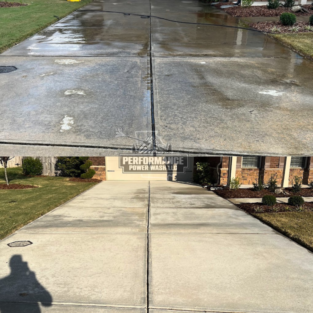 Performance Power Wash LLC concrete cleaning